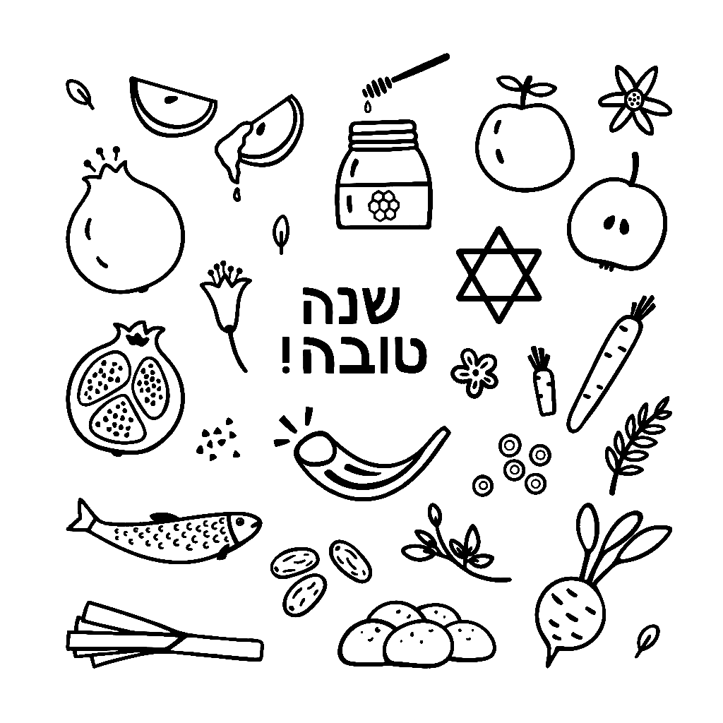 Rosh Hashanah Immagine da Rosh Hashanah