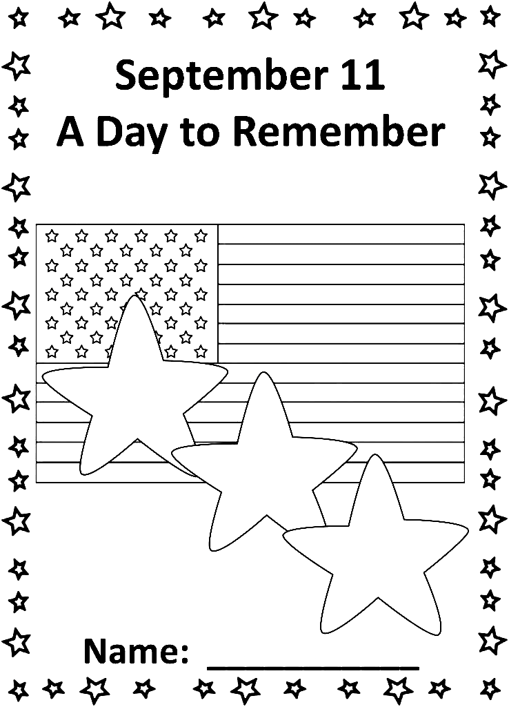 September 11 Coloring Pages