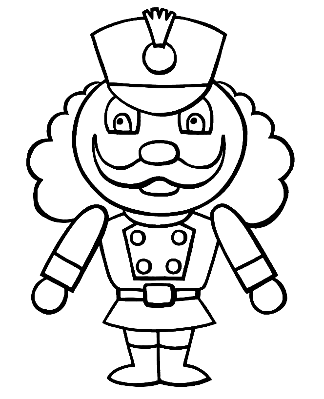 Small Nutcracker Coloring Pages