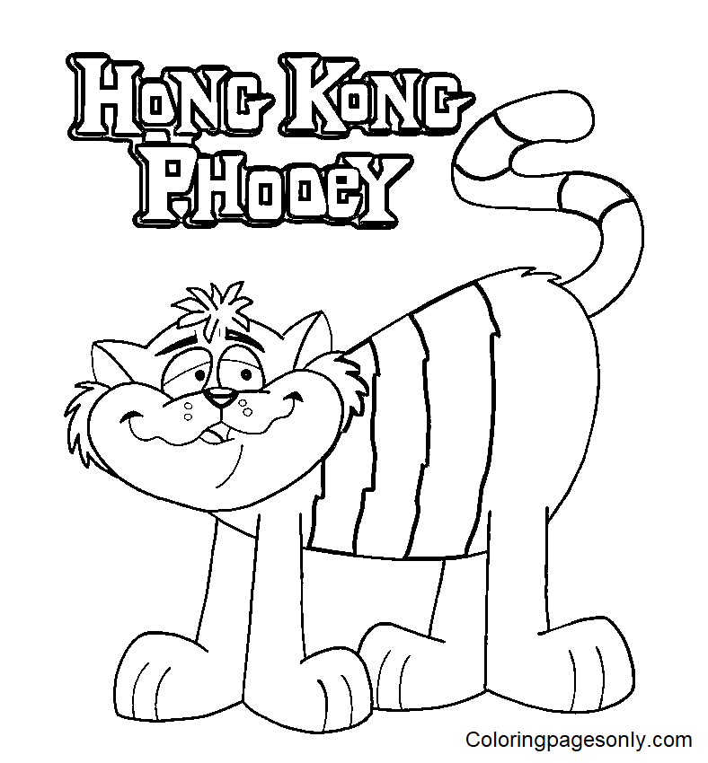 Spot de Hong Kong Phooey de Hong Kong Phooey