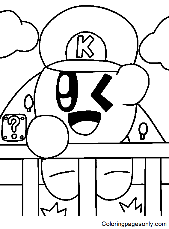 Super Mario Kirby van Kirby