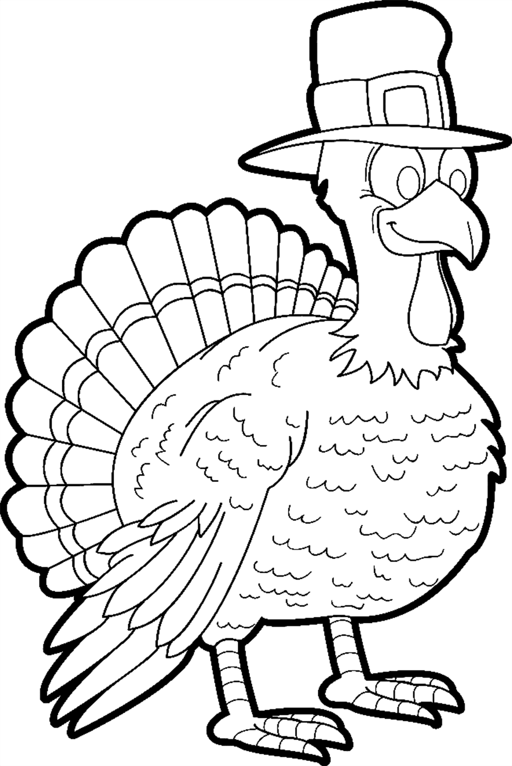 Turkey Sheets Coloring Pages