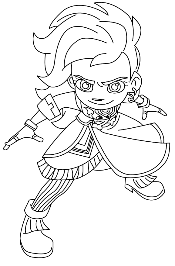 Bonnie Bones Coloring Pages