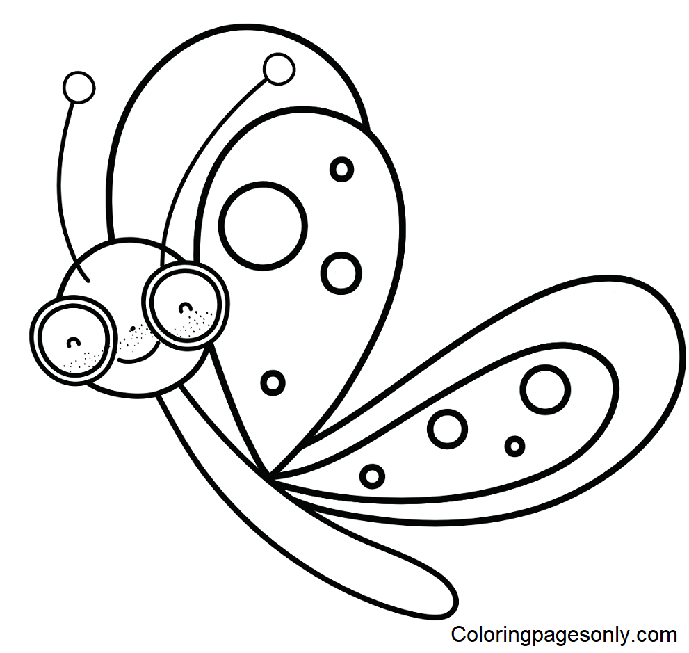 Butterfly Pictures to Print Coloring Pages