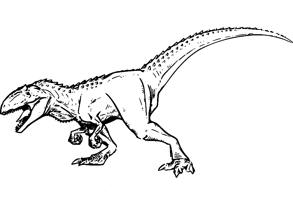 Imagens de Giganotosaurus para imprimir do Giganotosaurus