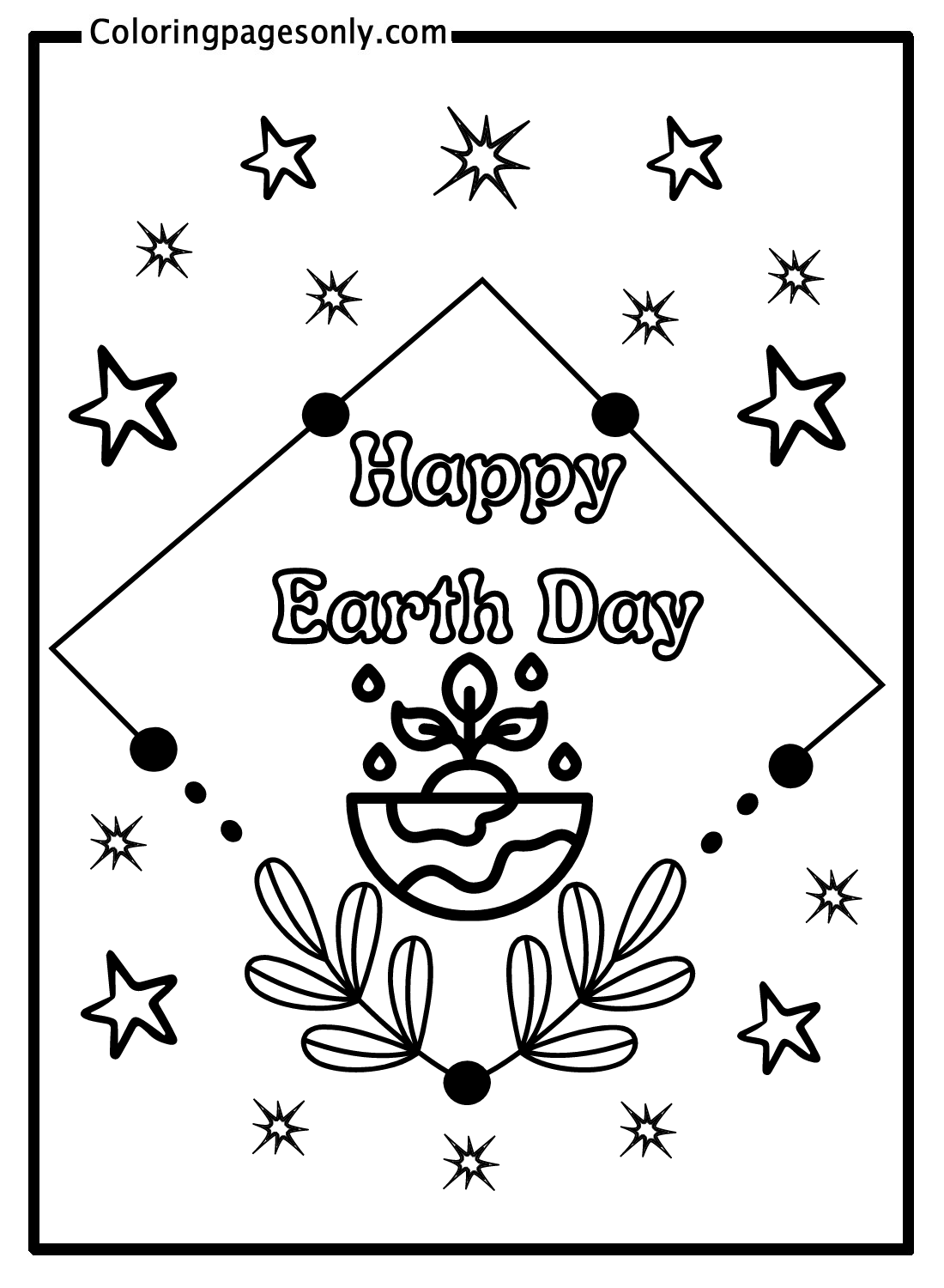 Feliz Dia da Terra para as Crianças do Dia da Terra