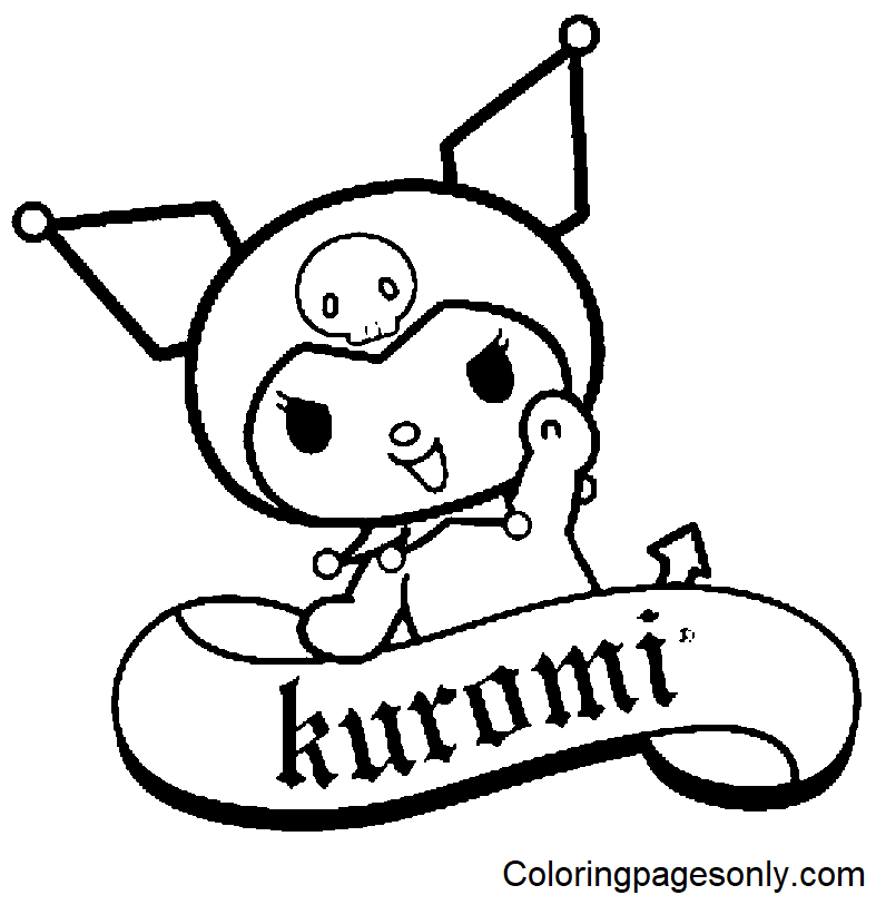 Kuromi Coloring Pages Free Printable Kuromi Coloring Pages In 2022 ...