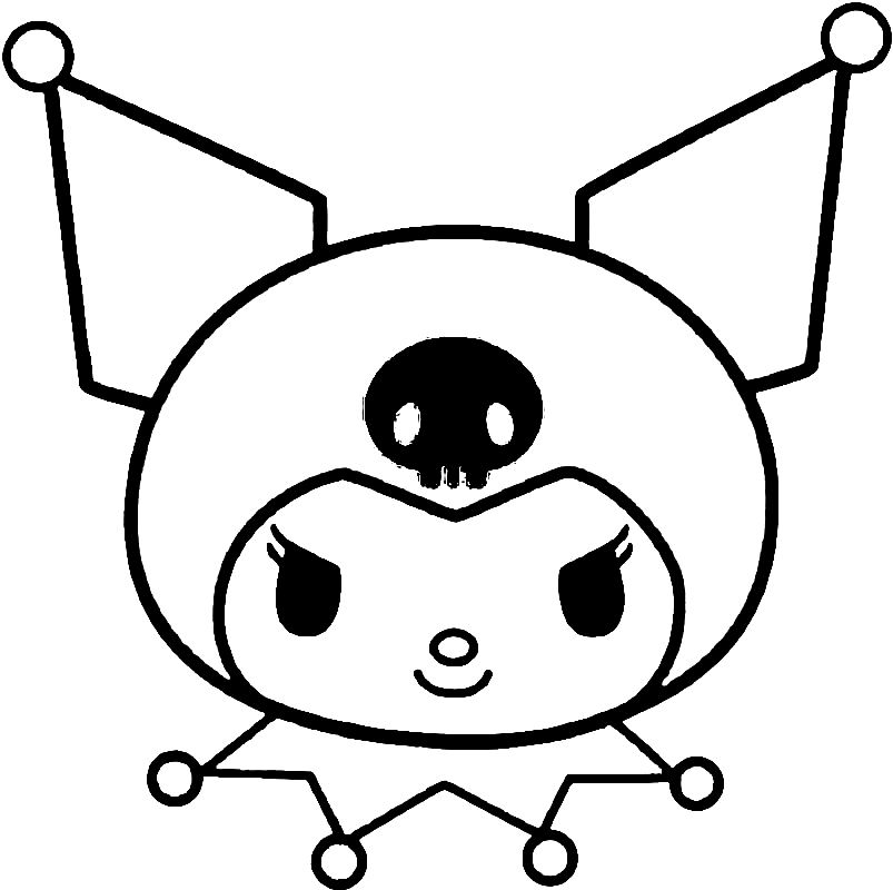 Kuromi Coloring Pages Coloring Pages For Kids And Adults