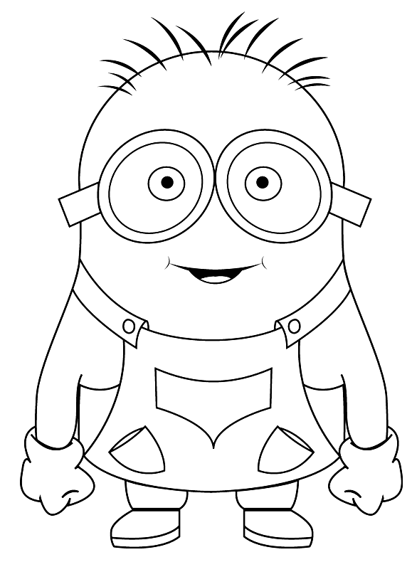 Minion 3 Coloring Pages