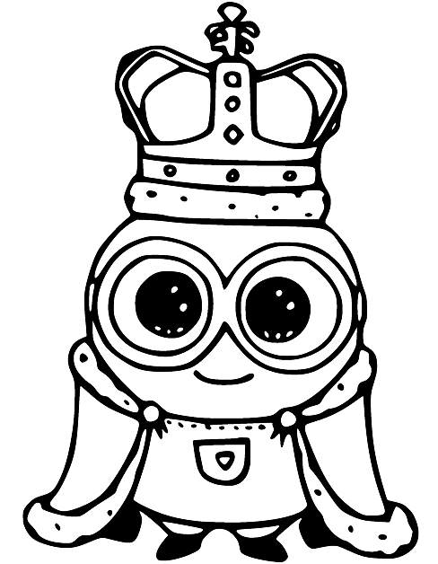 Minion with the Crown from Minion
