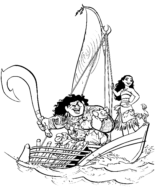 Sailing 2 Coloring Pages
