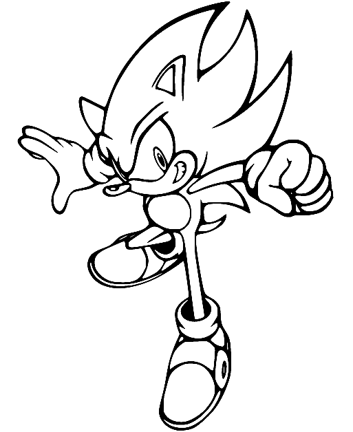 Sonic Pictures to color Coloring Pages