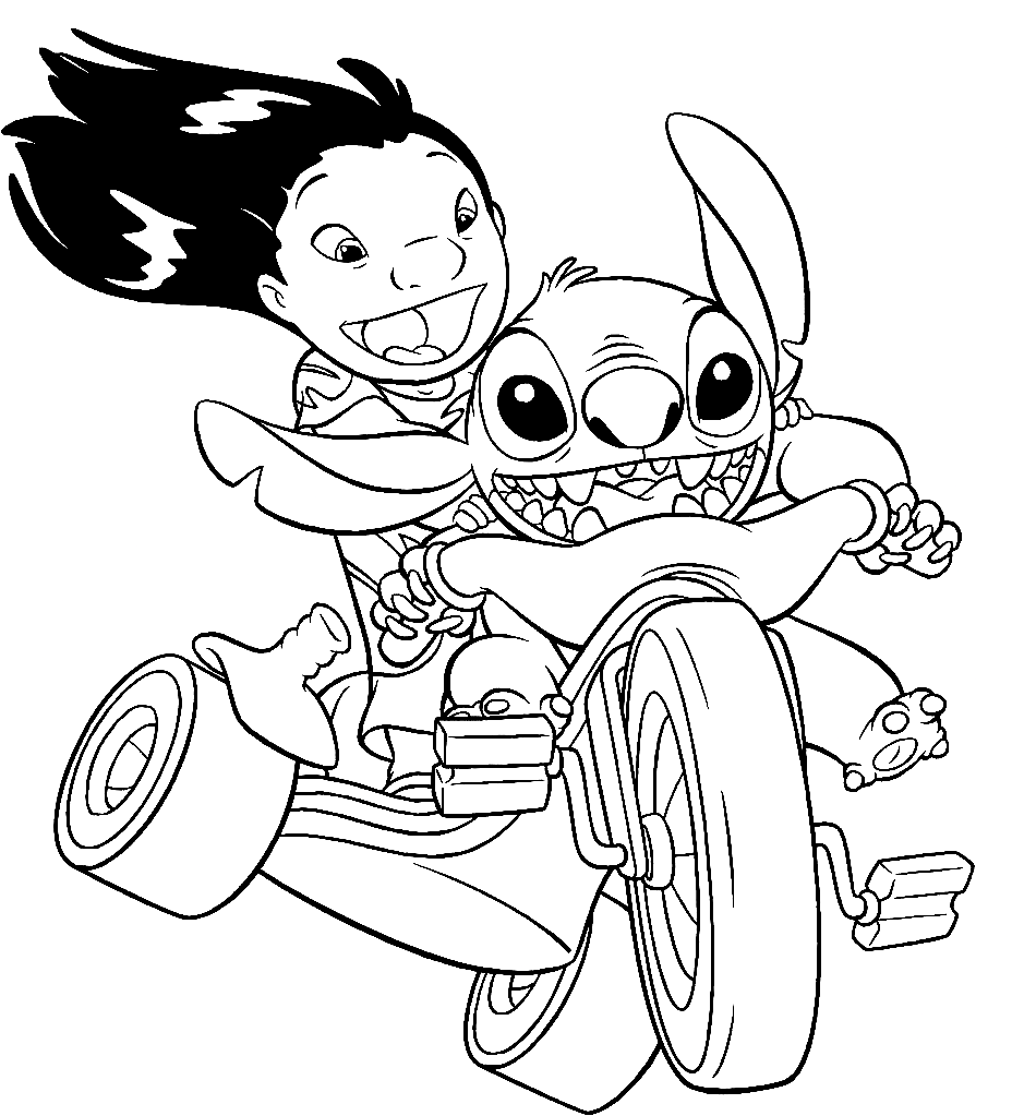 Stitch 13 Coloring Pages