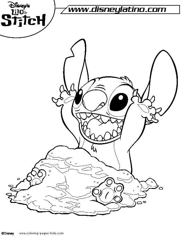 Stitch 22 Coloring Pages