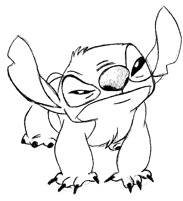 Stitch 24 Coloring Page
