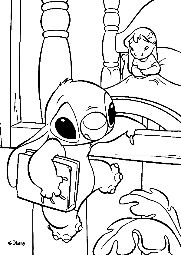 Stitch 29 Coloring Pages