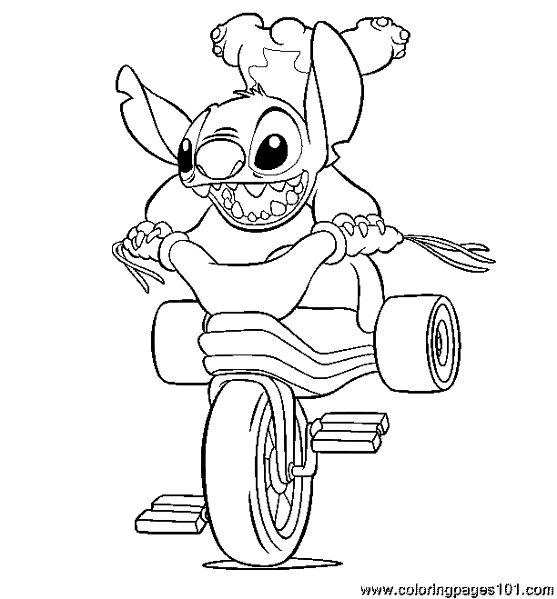 Stitch 33 Coloring Pages
