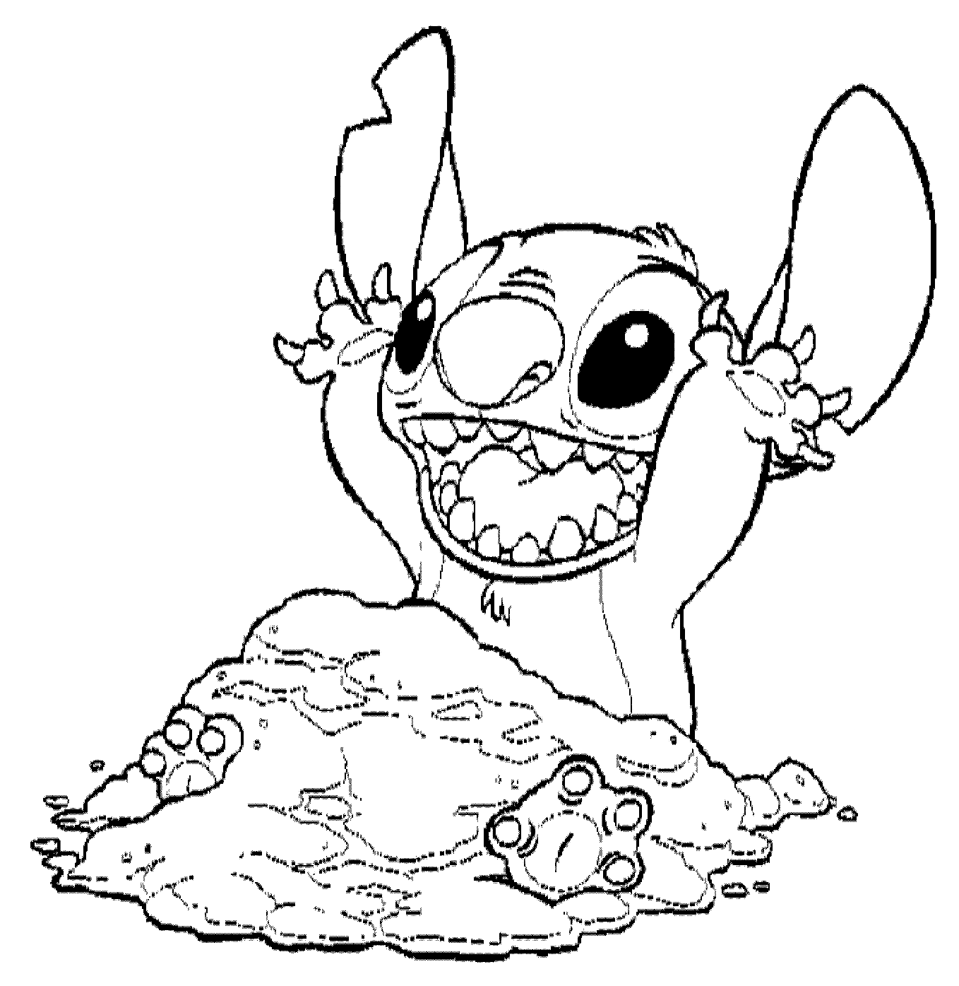 Stitch 9 Coloring Pages
