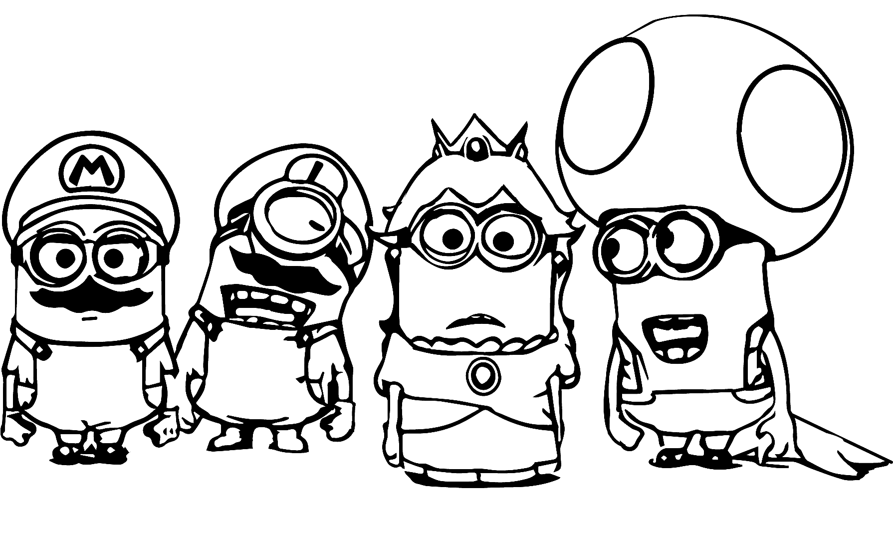 Super Mario Minions from Minion