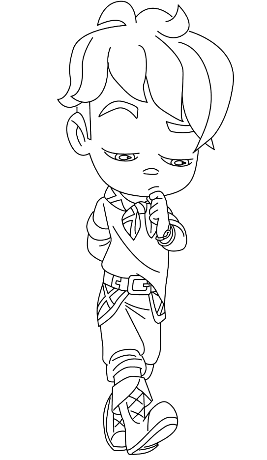 Tomás Coloring Pages