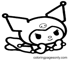 Kuromi coloring pages Coloring Pages
