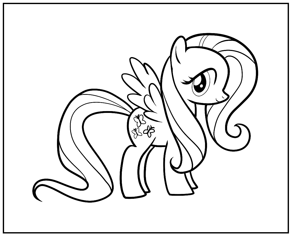 Флаттершай в My Little Pony из мультфильма "Флаттершай"