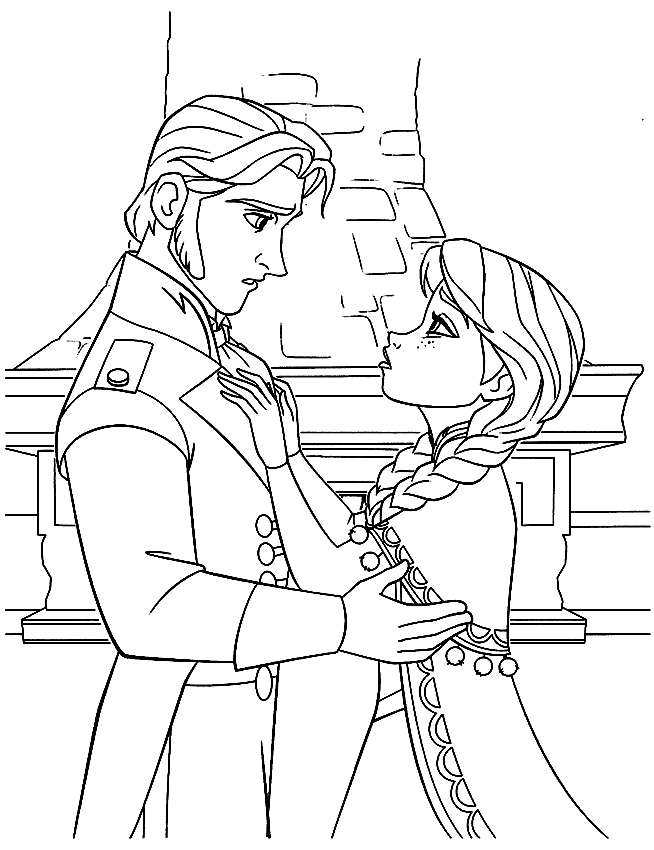 Hans küsst Anna nicht, um sie vor Hans zu retten