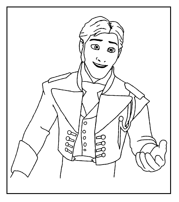 Happy Hans Coloring Pages