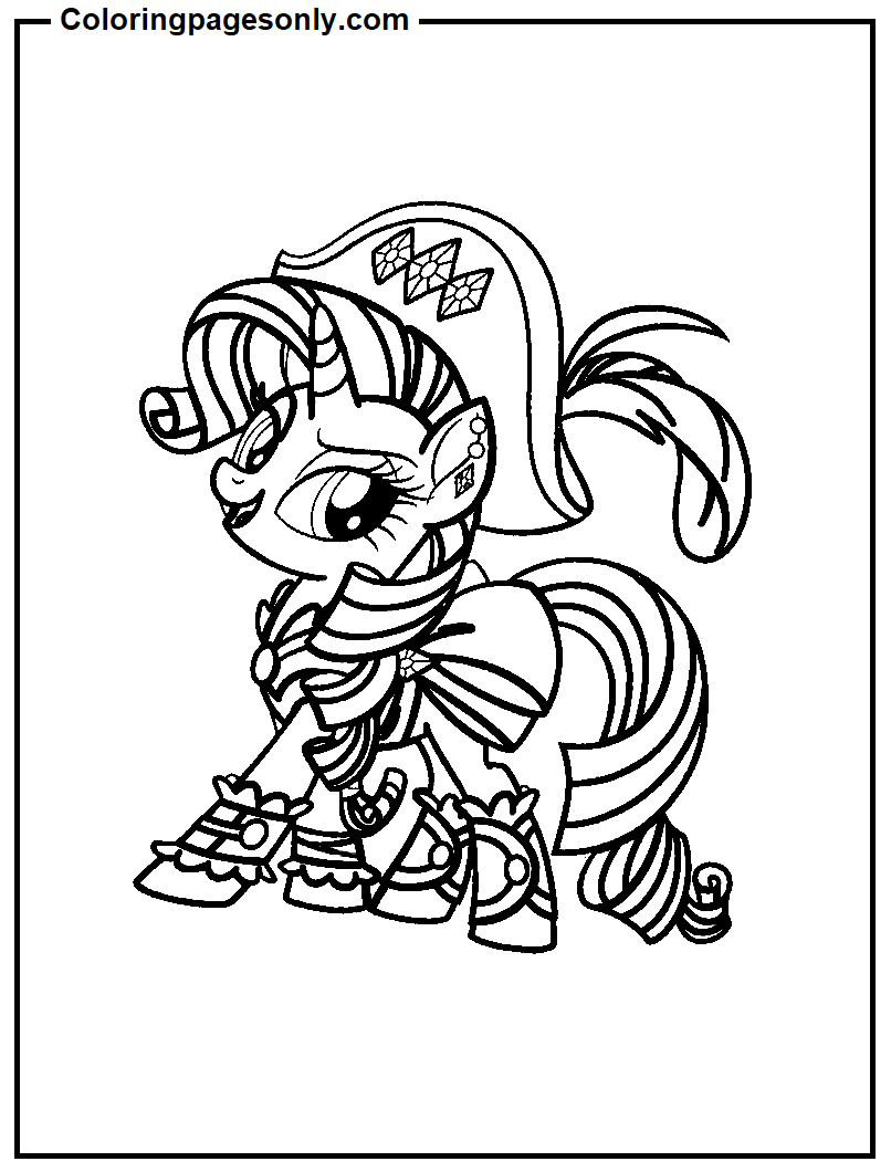 MLP Pirate Rarity from Rarity