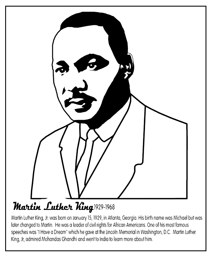 Informations sur Martin Luther King de Martin Luther King Jr