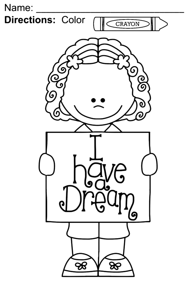 Martin Luther King Quotes Coloring Pages