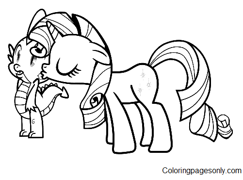 My Little Pony Rarity 2 Coloring Pages