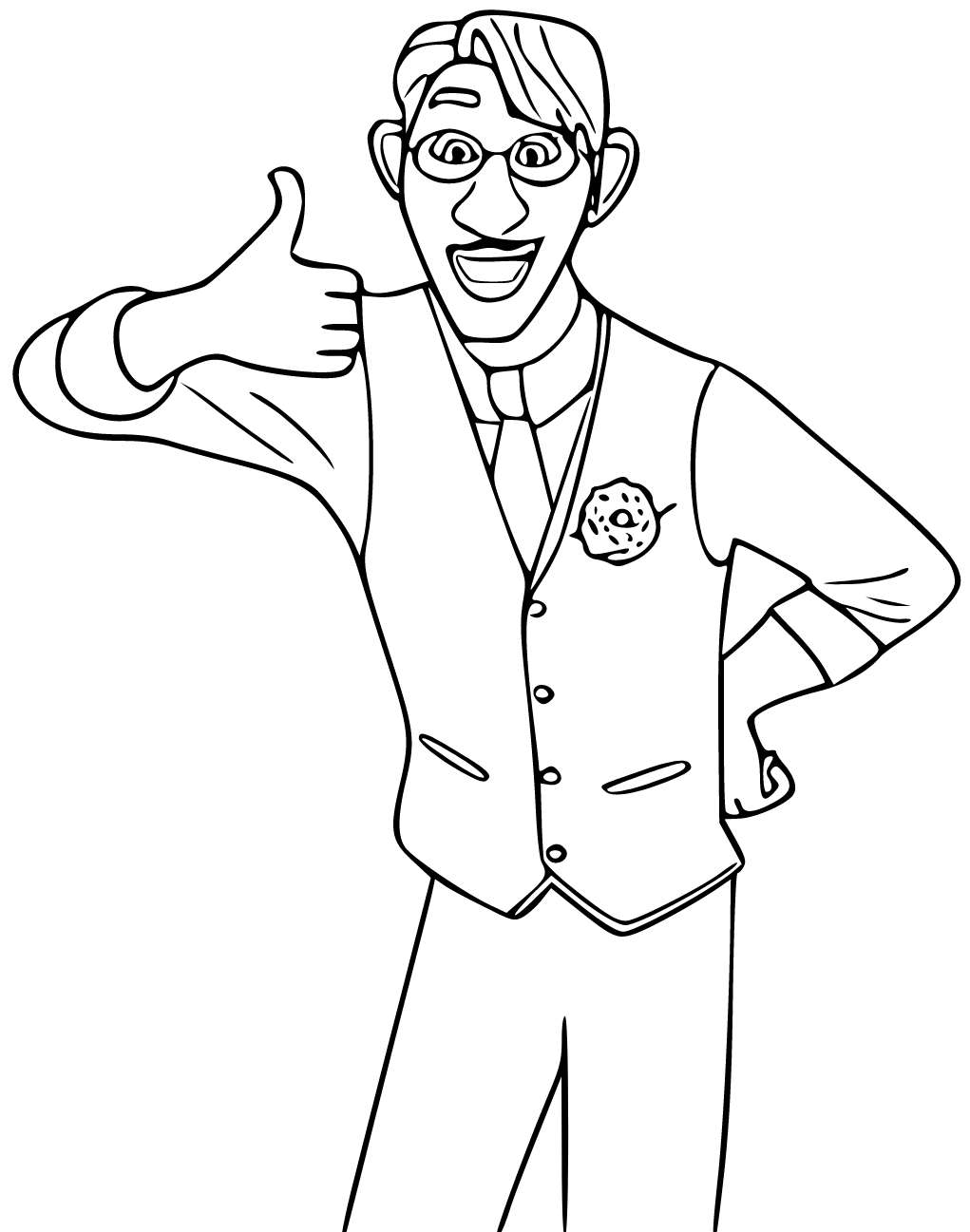 Agustin Madrigal Coloring Pages