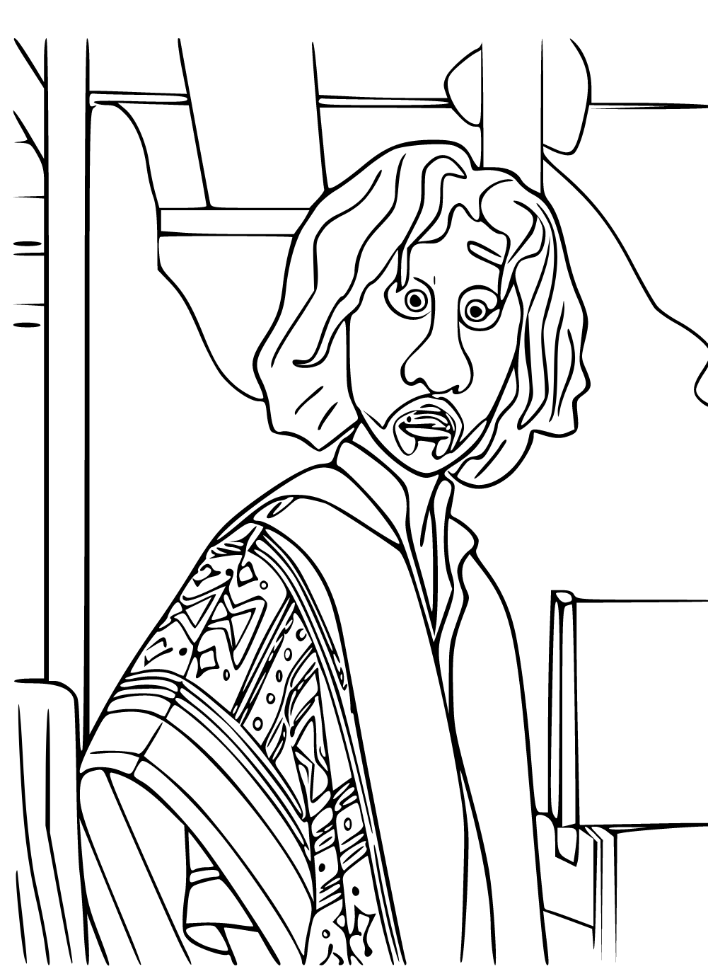 Bruno Madrigal Coloring Pages