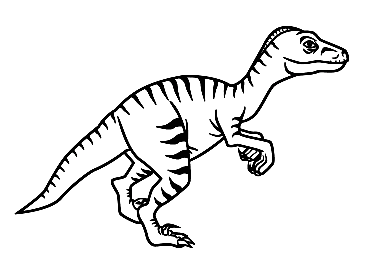 Dinosaurier Velociraptor 1 von Velociraptor