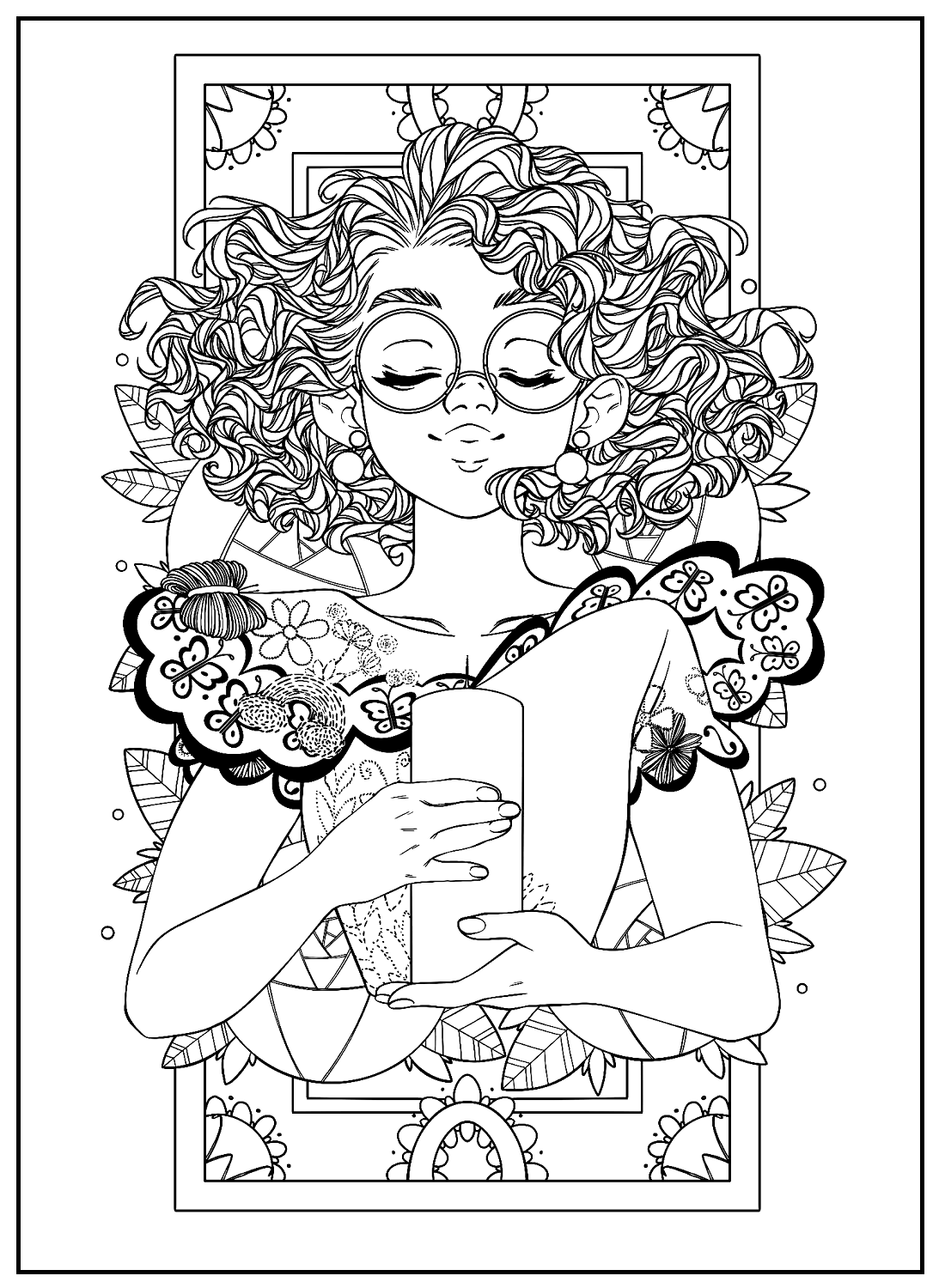 Mirabel Encanto Coloring Pages Printable Prntbl