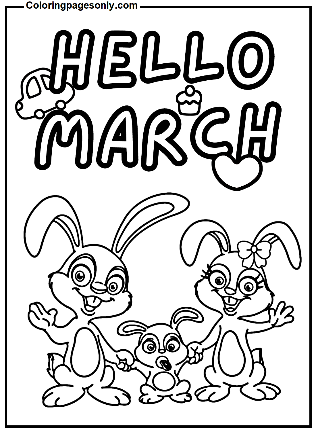 Familie Bunny Hallo maart vanaf maart 2024