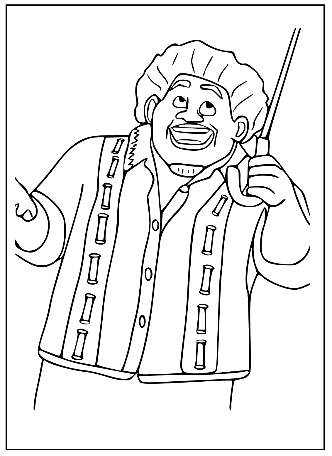 Felix Madrigal Coloring Pages