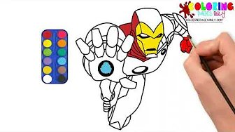 How to draw and paint Iron Man