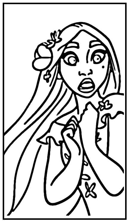 Isabela Madrigal Encanto Coloring Pages