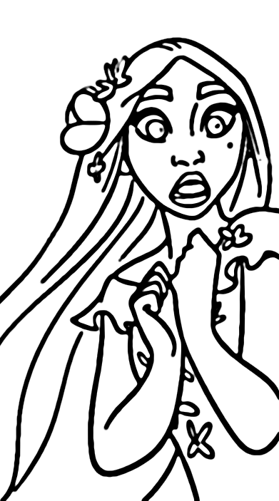Isabela Madrigal Encanto Coloring Pages