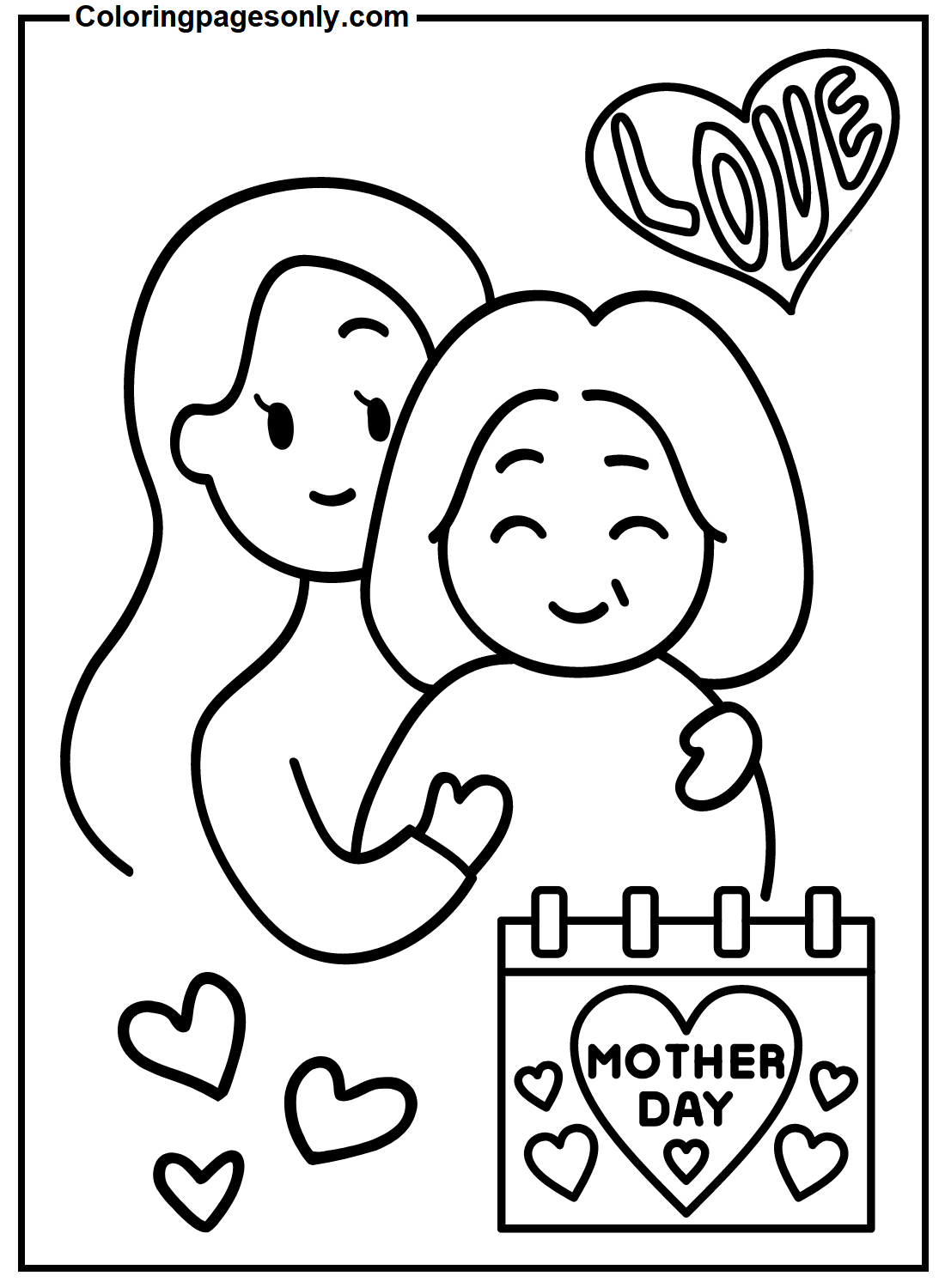 Love Mom – Muttertag von I Love Mom
