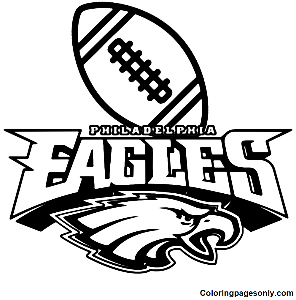 Philadelphia Eagles to Print Coloring Pages