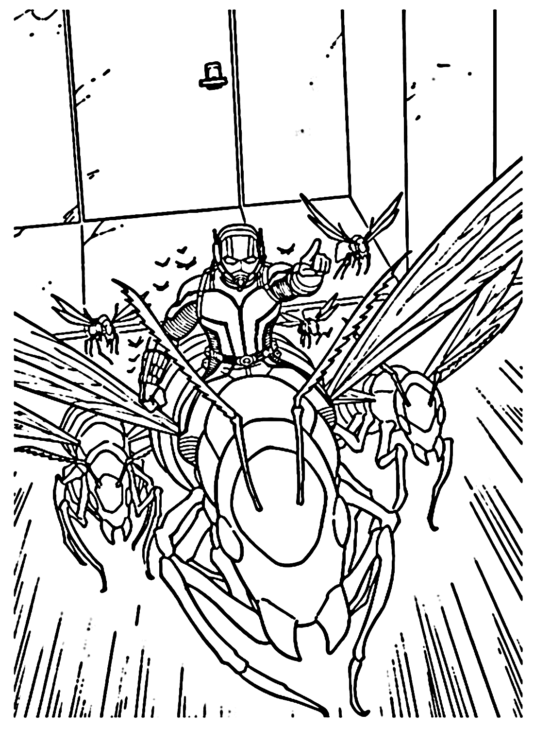 Scott with Antony Coloring Pages