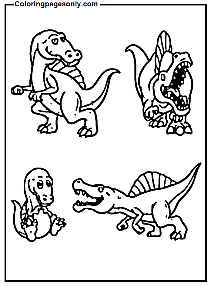 Spinosaurus-Cartoon von Spinosaurus
