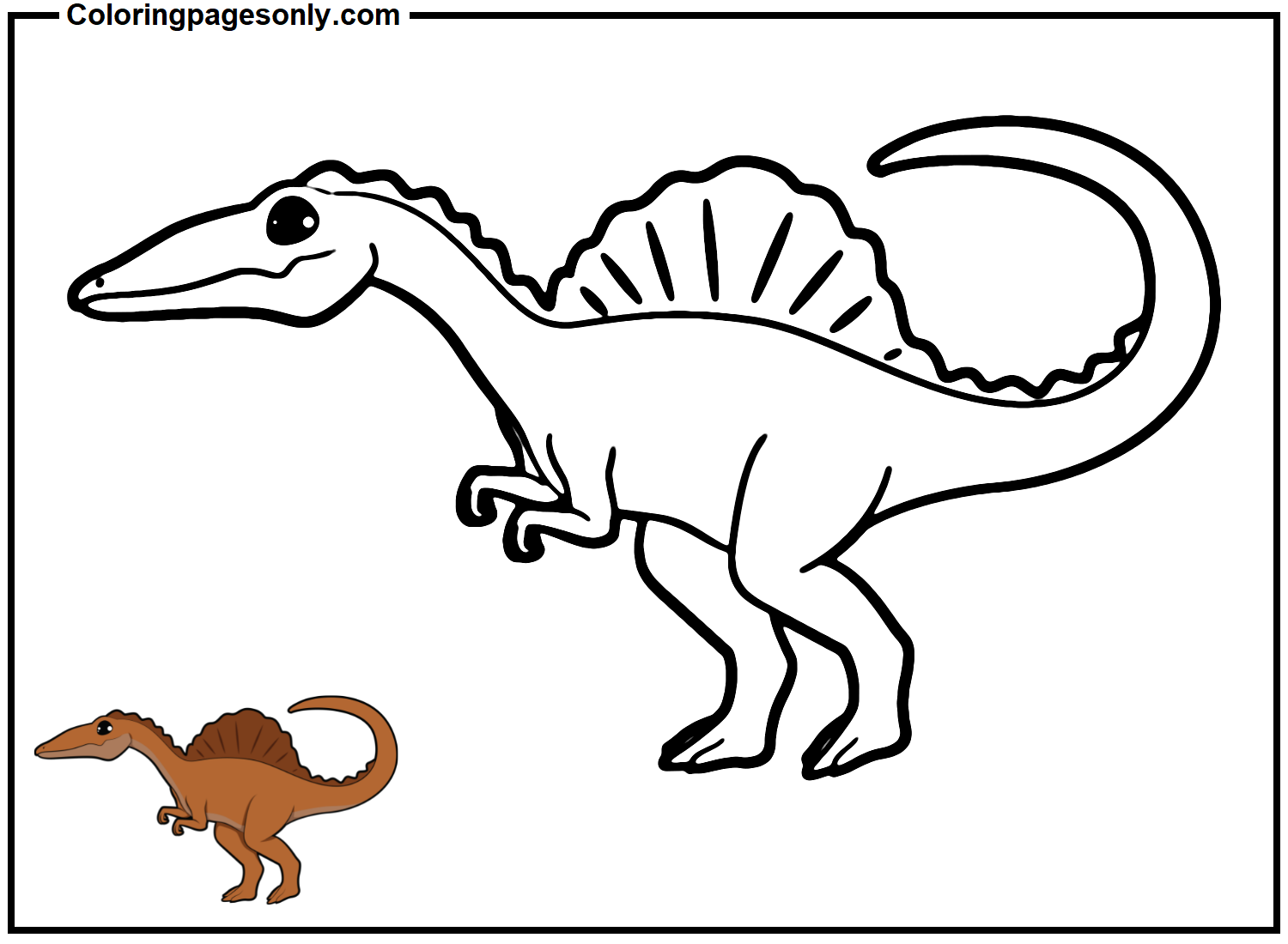 Изображение спинозавра от спинозавра