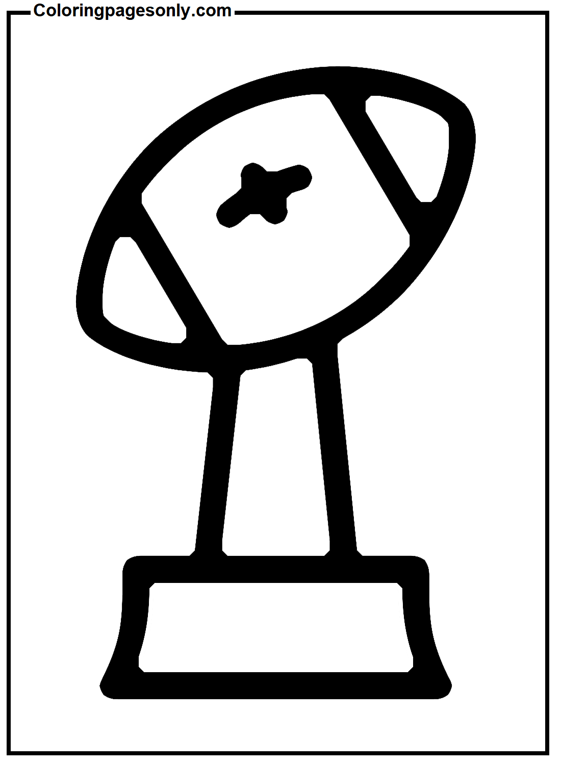 Super Bowl Trophy from Super Bowl 2024