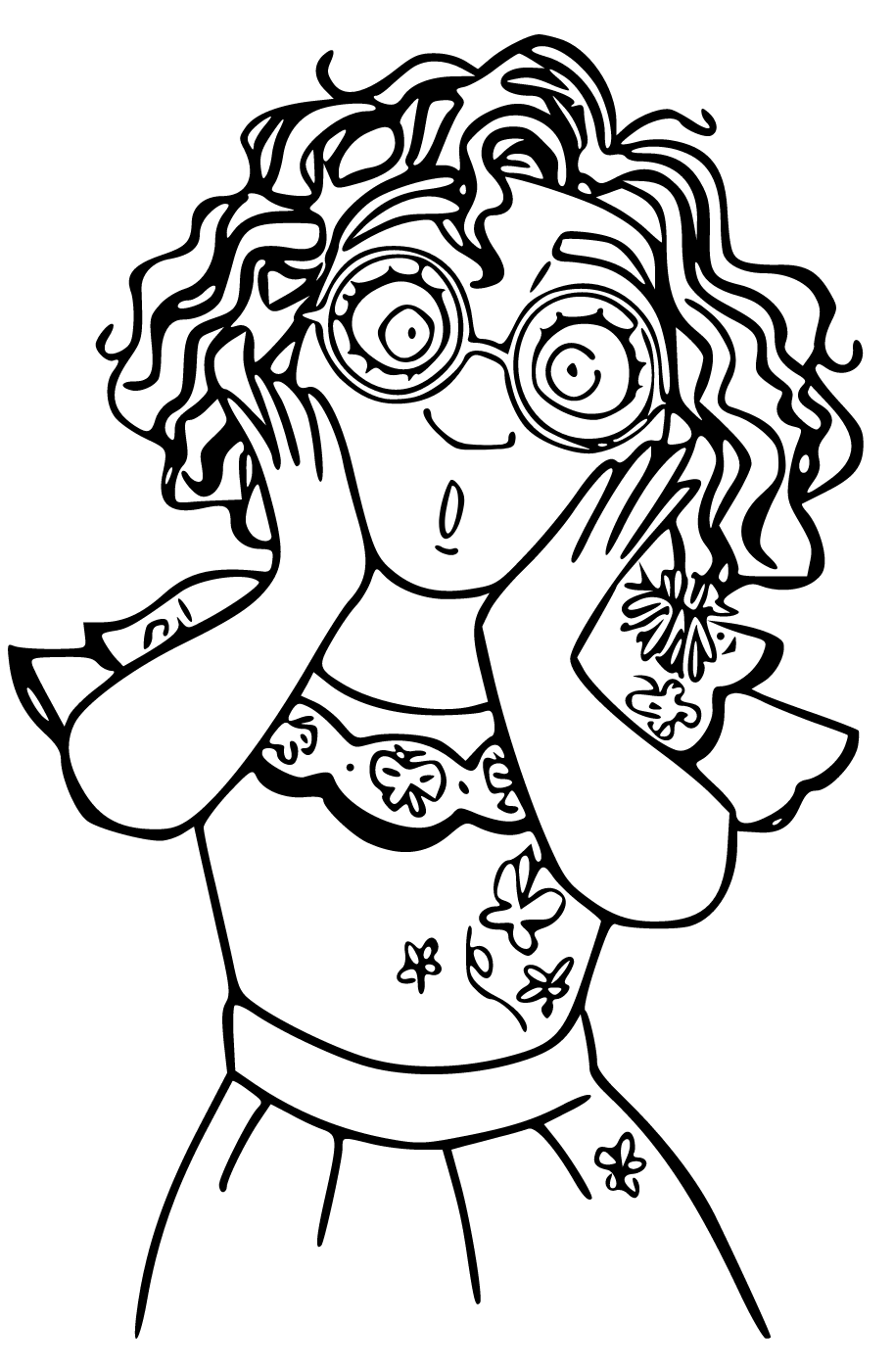 Surprise Mirabel Coloring Pages