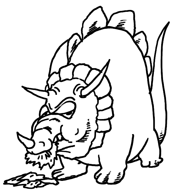 Triceratops Dinosaur from Triceratops