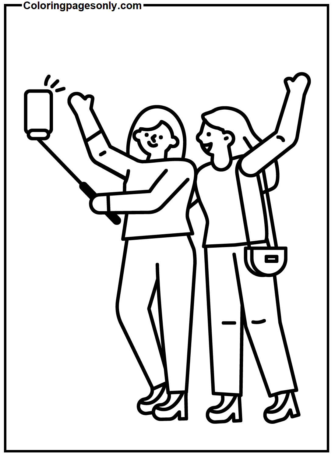 Selfie di due ragazze da Selfie